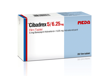 CIBADREX 5MG/6,25 MG FILM TABLET (28 TABLET)
